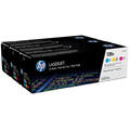 HP toner Multipack CF371AM inneholder CE321A, CE322A, CE323A